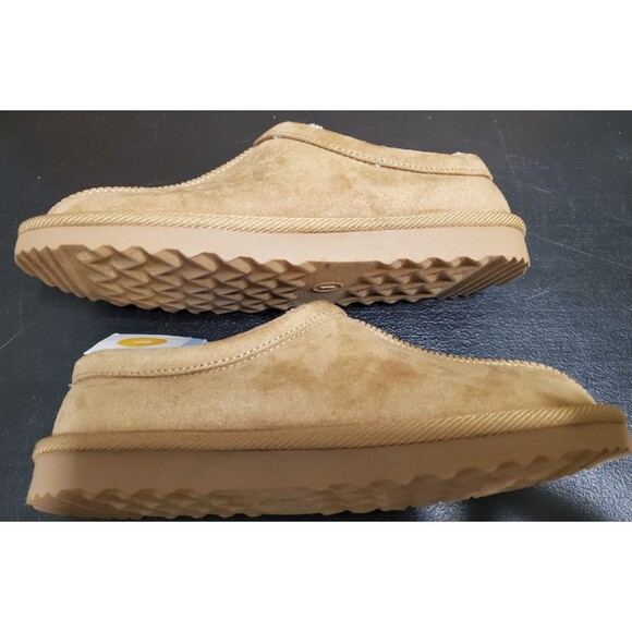 Cat & Jack Kid's Nola Faux Suede Clog Slippers Size 1 - NEW W/TAGS - Picture 5 of 7